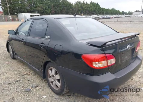 2004 Toyota Corolla S из США, поврежденный, VIN 2T1BR32E94C228891